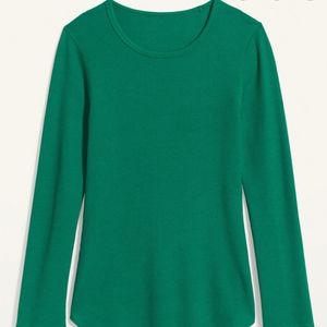 NWT Old Navy Thermal-Knit Long Sleeve Tee